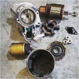 Motor de Partida Limpeza